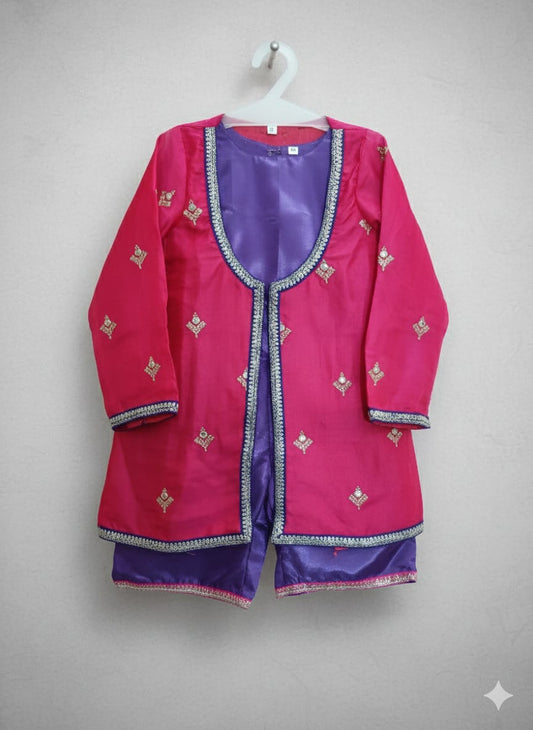 Rani And Begny Cotton Kothi Set For Kids Girl
