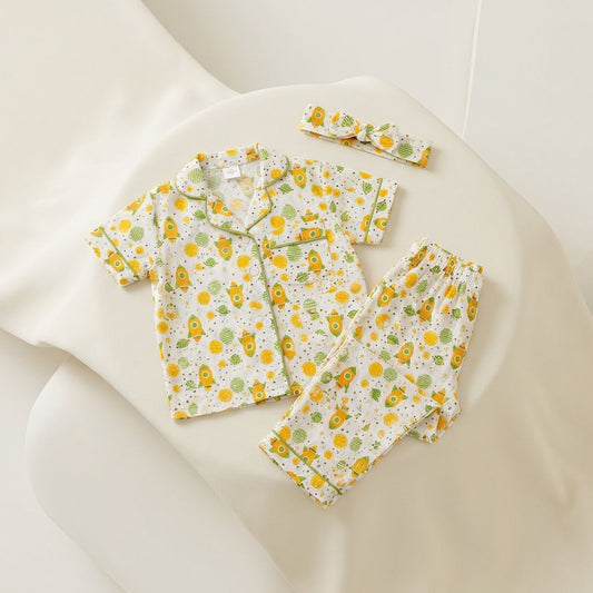 Multicolor Cotton Night Suits For Boys N Girls For Kids Girl